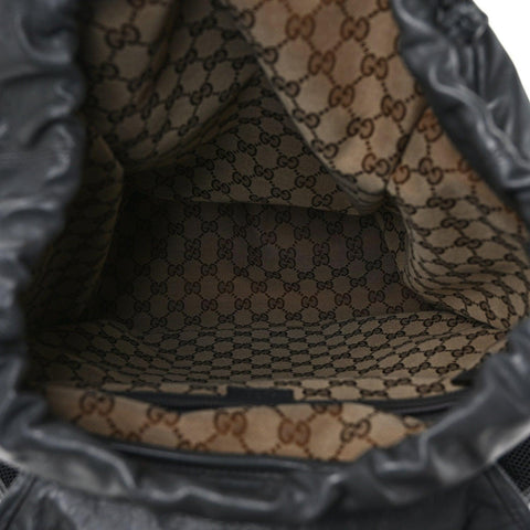 Gucci Calfskin Monochrome Double G Backpack - Banlieue91