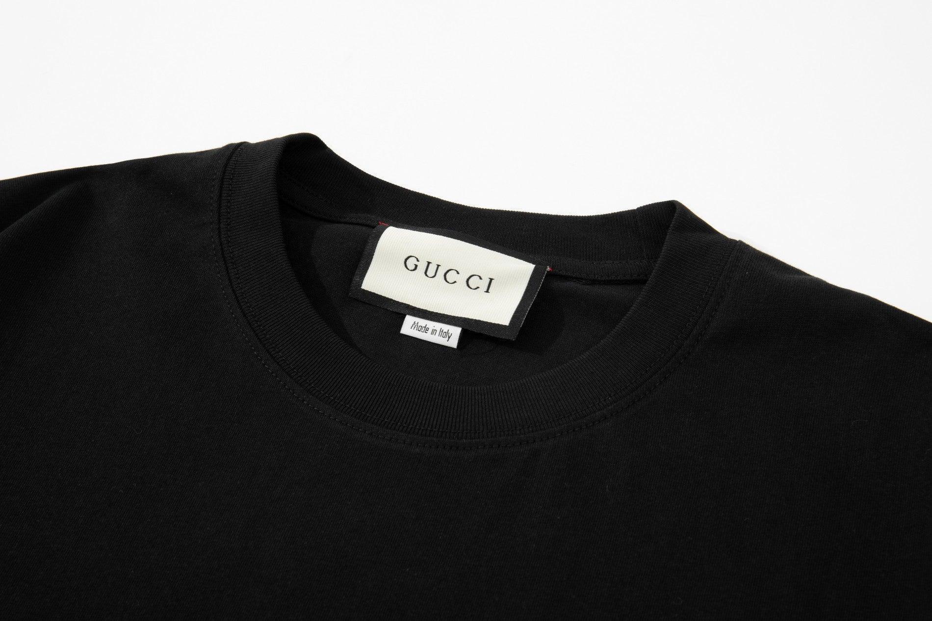 Gucci T-Shirt Without Collar 'Multicolor' - Banlieue91