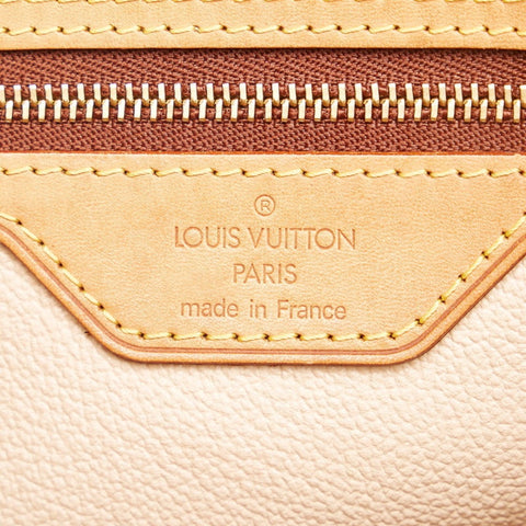 Louis Vuitton Monogram Bucket PM Tote Bag Brown PVC Leather Ladies - Banlieue91