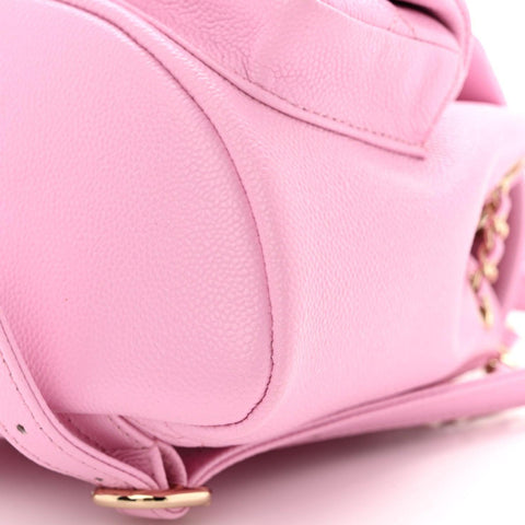 Chanel Shiny Caviar Quilted Small Duma Pockets Drawstring Backpack - Banlieue91