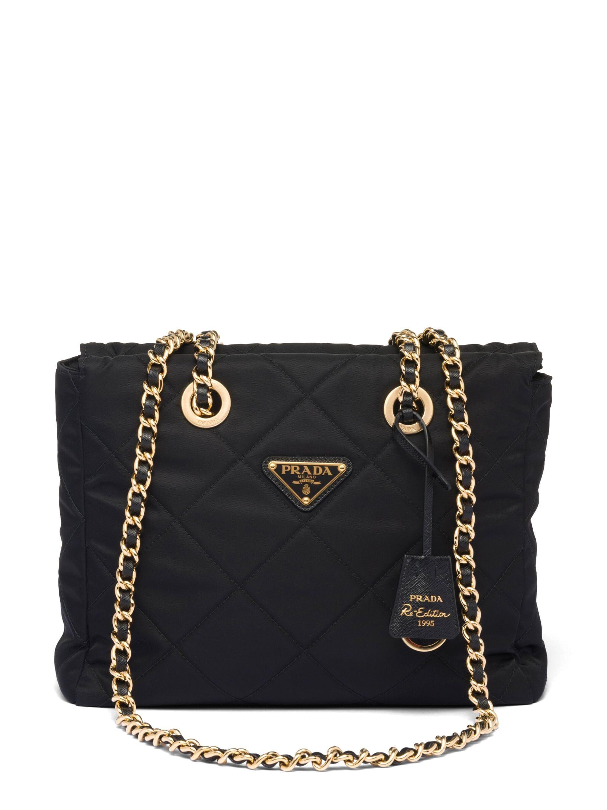 PRADA Re-Edition 1995 Shoulder Bag Nylon Black - Banlieue91