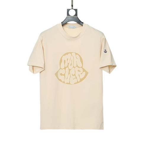Moncler T-Shirt Without Collar 'Beige' - Banlieue91