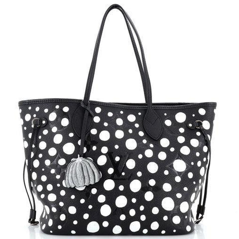 Louis Vuitton Neverfull NM Tote Yayoi Kusama Infinity Dots Monogram Empreinte Giant MM - Banlieue91