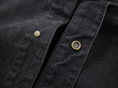Louis Vuitton Denim Overshirt Black - Banlieue91