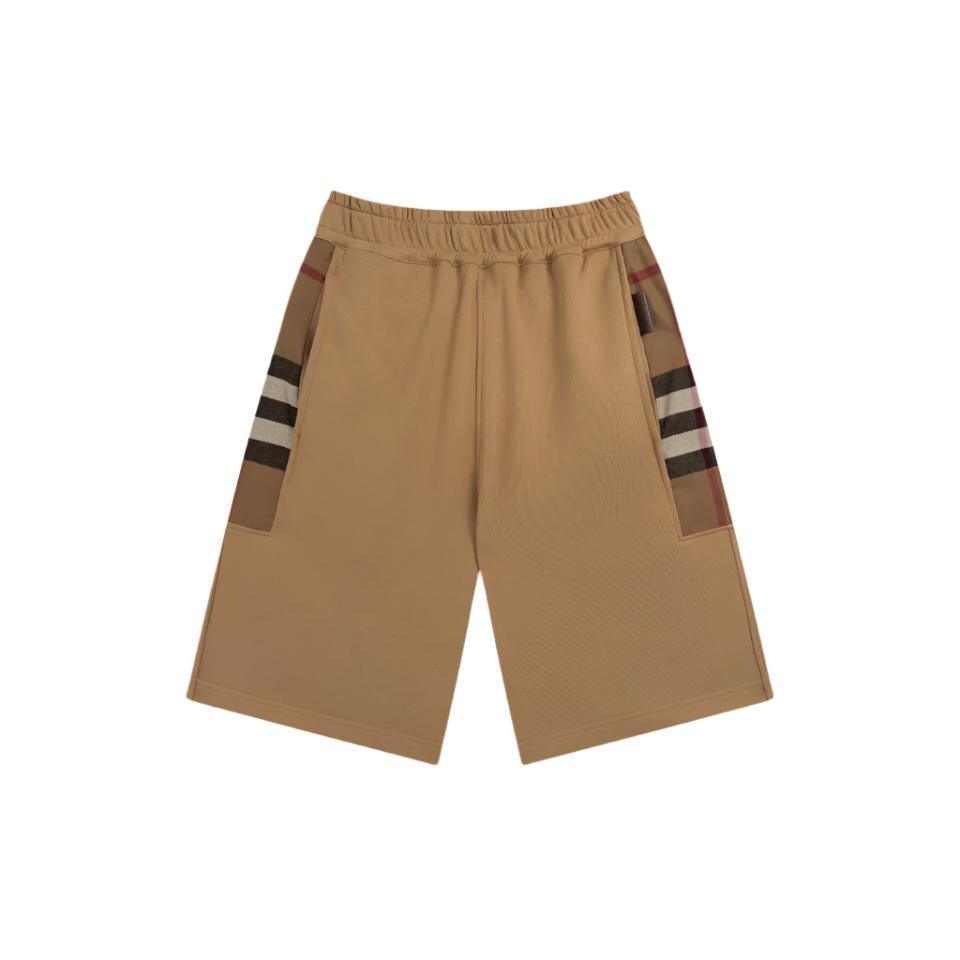 Burberry Men's Striped Cotton Knit Basketball Shorts 'Beige' - Banlieue91