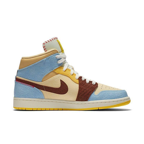 Air Jordan 1 Mid SE 'Fearless Maison Chateau Rouge' - Banlieue91