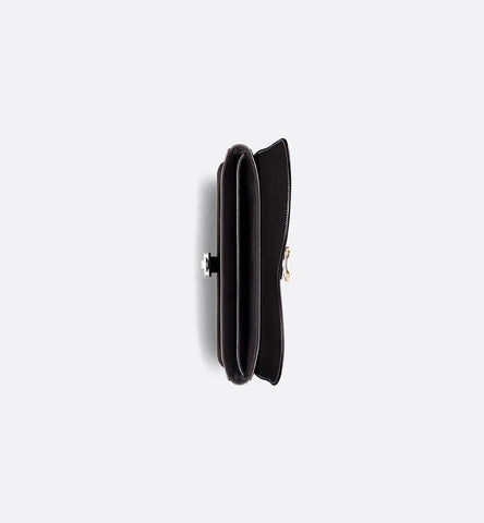 Dior Saddle A4 Pouch Black Grained Calfskin - Banlieue91