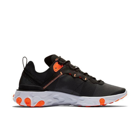 Nike React Element 55 'Black Cool Grey Total Orange' - Banlieue91