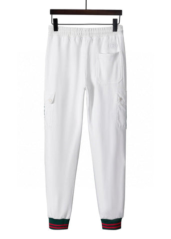 Gucci Long Pant 'White/Green/Red' - Banlieue91