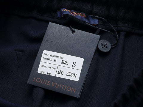 Louis Vuitton Long Pants 'Navy Blue' - Banlieue91