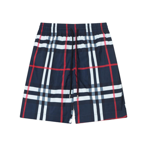 Burberry Men's Striped Cotton Knit Basketball Shorts 'Blue' - Banlieue91