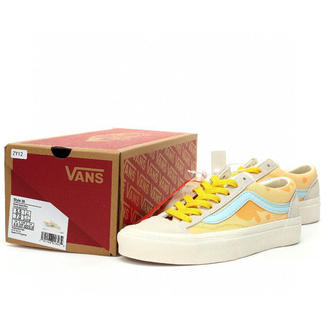 Vans Vault OG Style 36 LX 'Yellow/White/Sky Blue/Grey' - Banlieue91