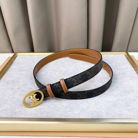 Celine Women Belt 'Black/Brown' - Banlieue91