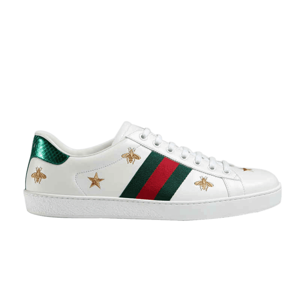 Gucci Ace Embroidered 'Bees and Stars' - Banlieue91