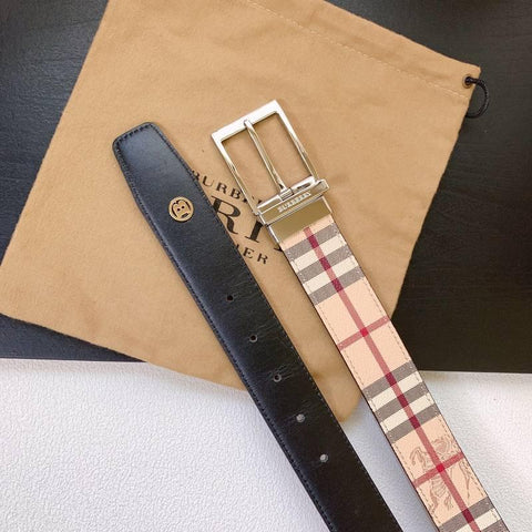 Burberry Leather Vintage Belt - Banlieue91