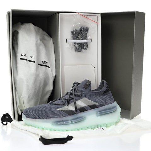 Adidas NMD S1 Grey Green Glow - Banlieue91