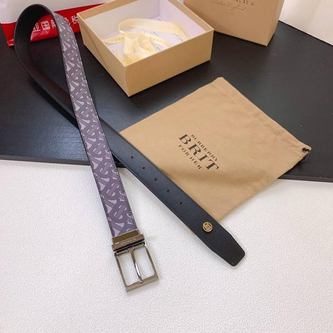 Burberry Leather Vintage Belt - Banlieue91