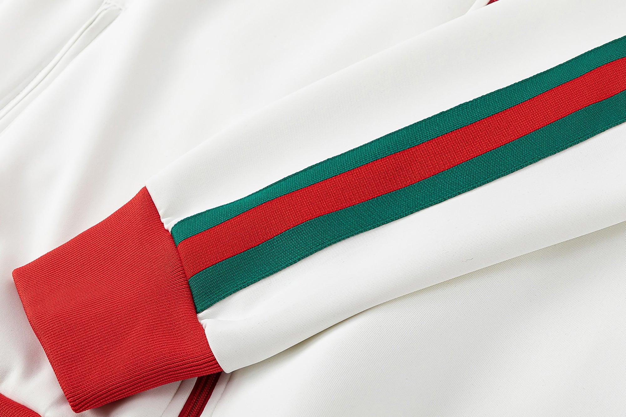 Gucci x adidas Cotton Jersey Jacket White - Banlieue91