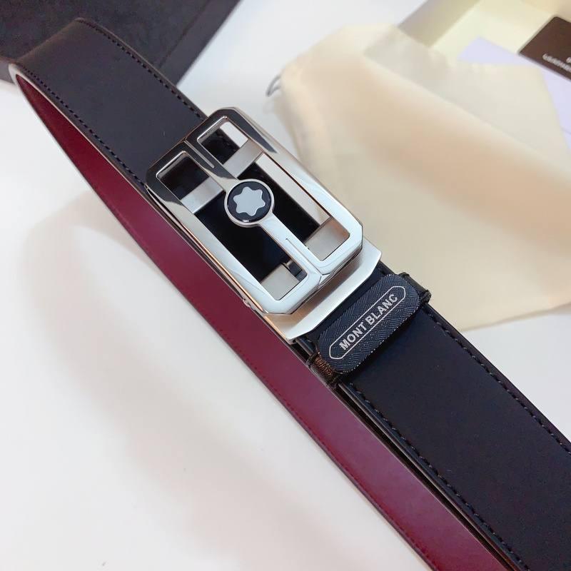 Mont Blanc Men's Belt 'Black' - Banlieue91