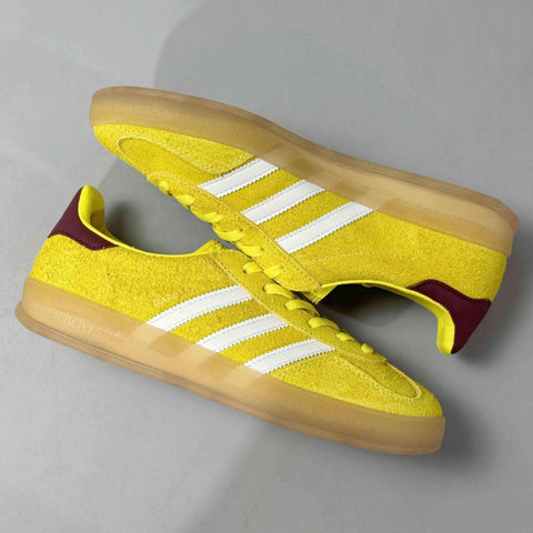 Adidas Originals Gazelle Indoor 'Bright Yellow Burgundy' - Banlieue91