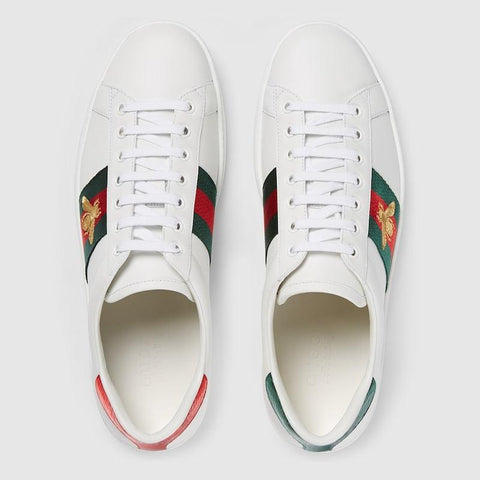 Gucci Ace GG Supreme Sneakers with Embroidered Bee - Banlieue91