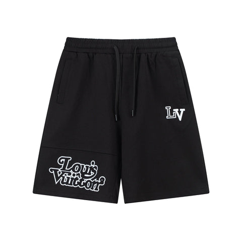 Louis Vuitton Sport Short Pant 'Black/White' - Banlieue91