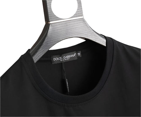 Dolce & Gabbana T-Shirt Without Collar 'Black & White' - Banlieue91
