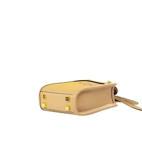 Fendi Vitello King Plexiglass Logo Embossed Mini Fendi Sunshine Shopper Tote - Banlieue91
