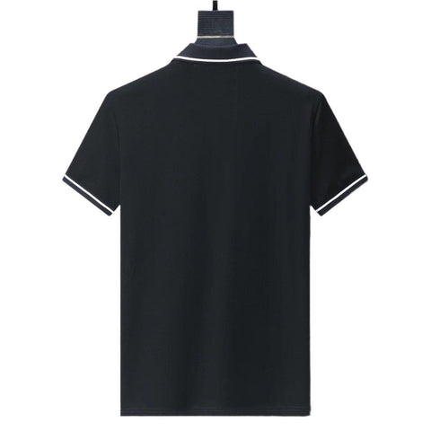 Celine Black T-Shirt With Collar - Banlieue91