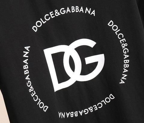 Dolce & Gabbana T-Shirt Without Collar 'Black & White' - Banlieue91