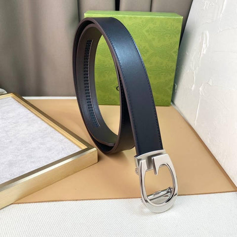 GUCCI Embellished coated-canvas and leather belt 'Black' - Banlieue91
