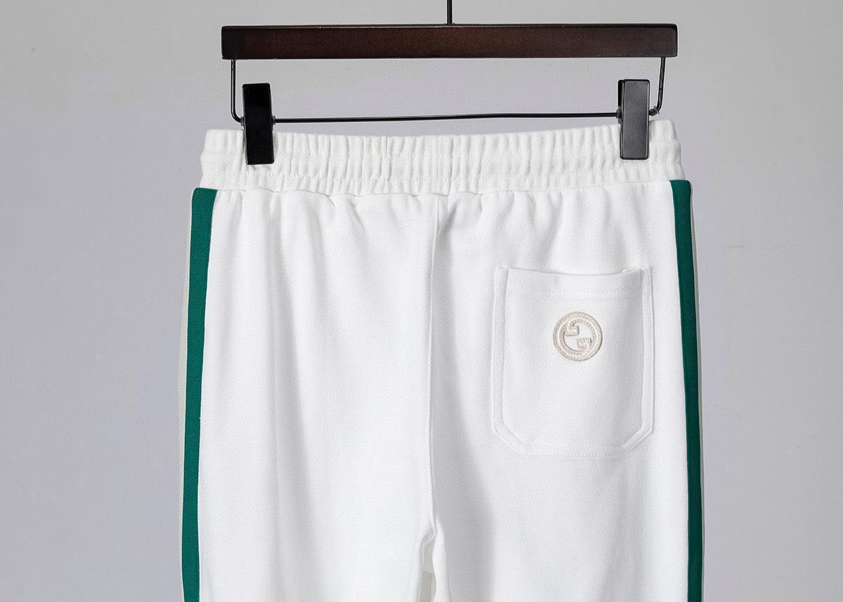 Gucci Long Pant 'White/Green' - Banlieue91