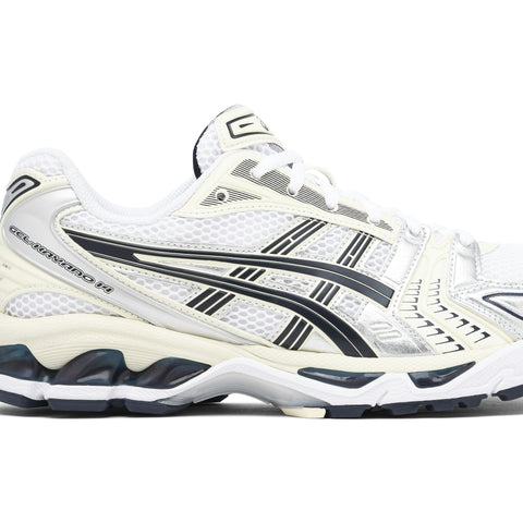 ASICS GEL-KAYANO 14 WHITE MIDNIGHT WOMENS