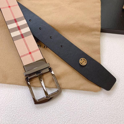 Burberry Leather Vintage Belt - Banlieue91