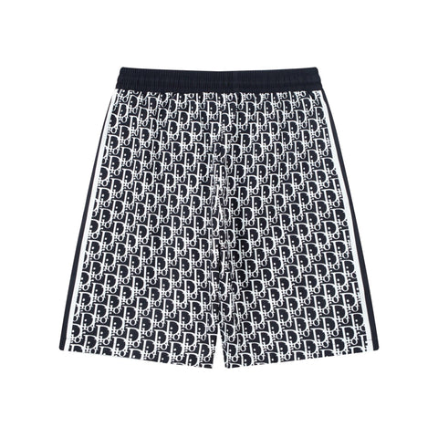 Dior Knit Basketball Shorts 'Black/White' - Banlieue91