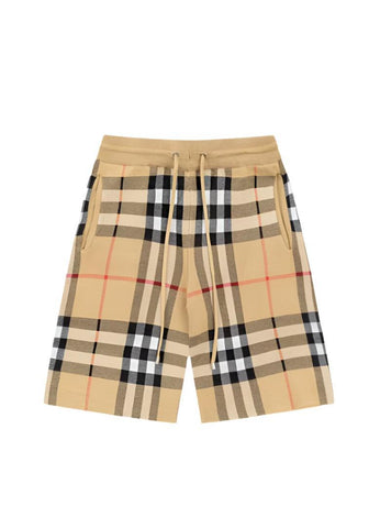 Burberry Men's Striped Cotton Knit Basketball Shorts 'Beige' - Banlieue91