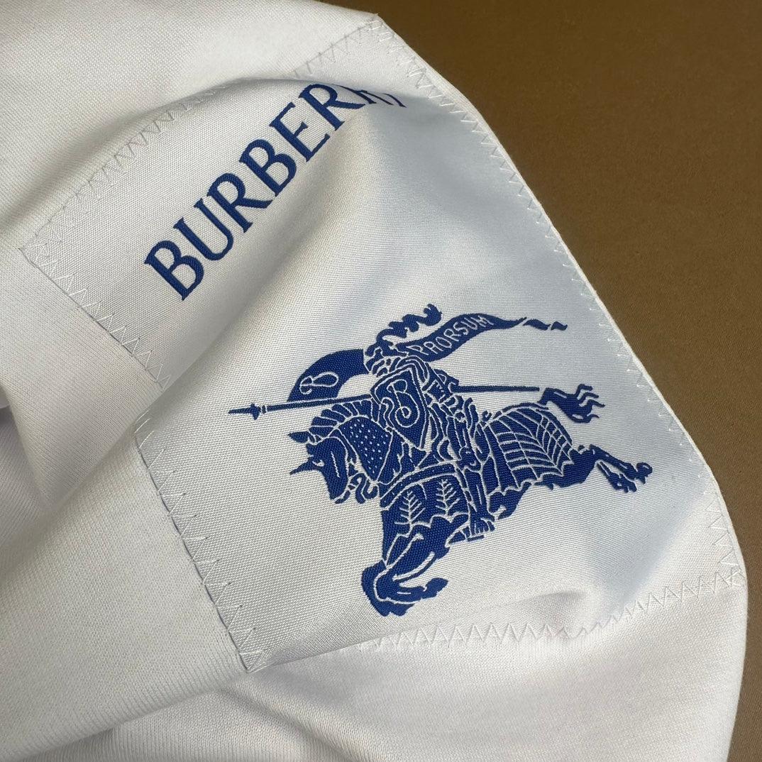 Burberry T-Shirt Without Collar 'White' - Banlieue91