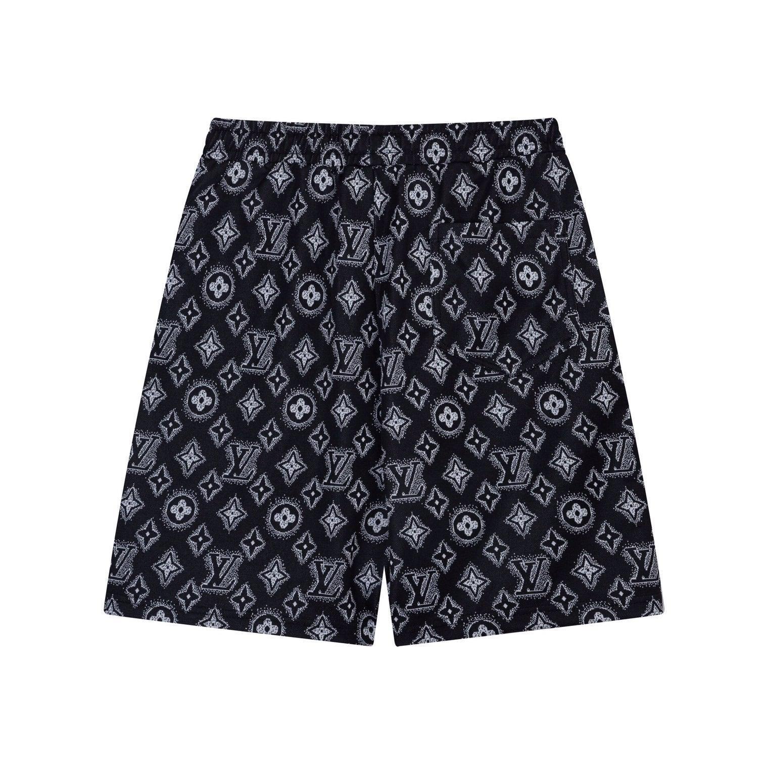 Louis Vuitton Sport Short Pant 'Black/White' - Banlieue91
