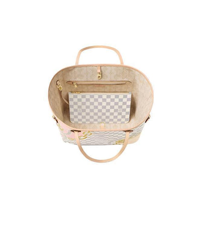 Louis Vuitton Nautical Damier Azur Neverfull Pouch MM - Banlieue91