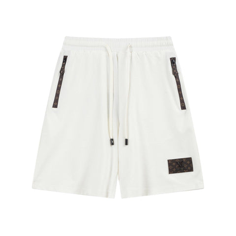 Louis Vuitton Sport Short Pant 'White/Brown' - Banlieue91