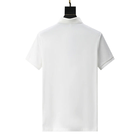 Fendi White T-shirt with Collar - Banlieue91