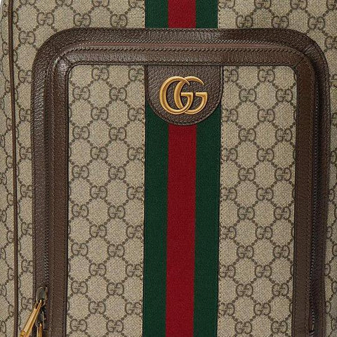 Gucci Ophidia GG Medium Backpack 'Beige Ebony' - Banlieue91