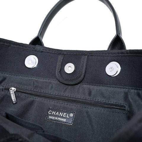 CHANEL MEDIUM BLACK PEARL BAG DEAUVILLE - Banlieue91