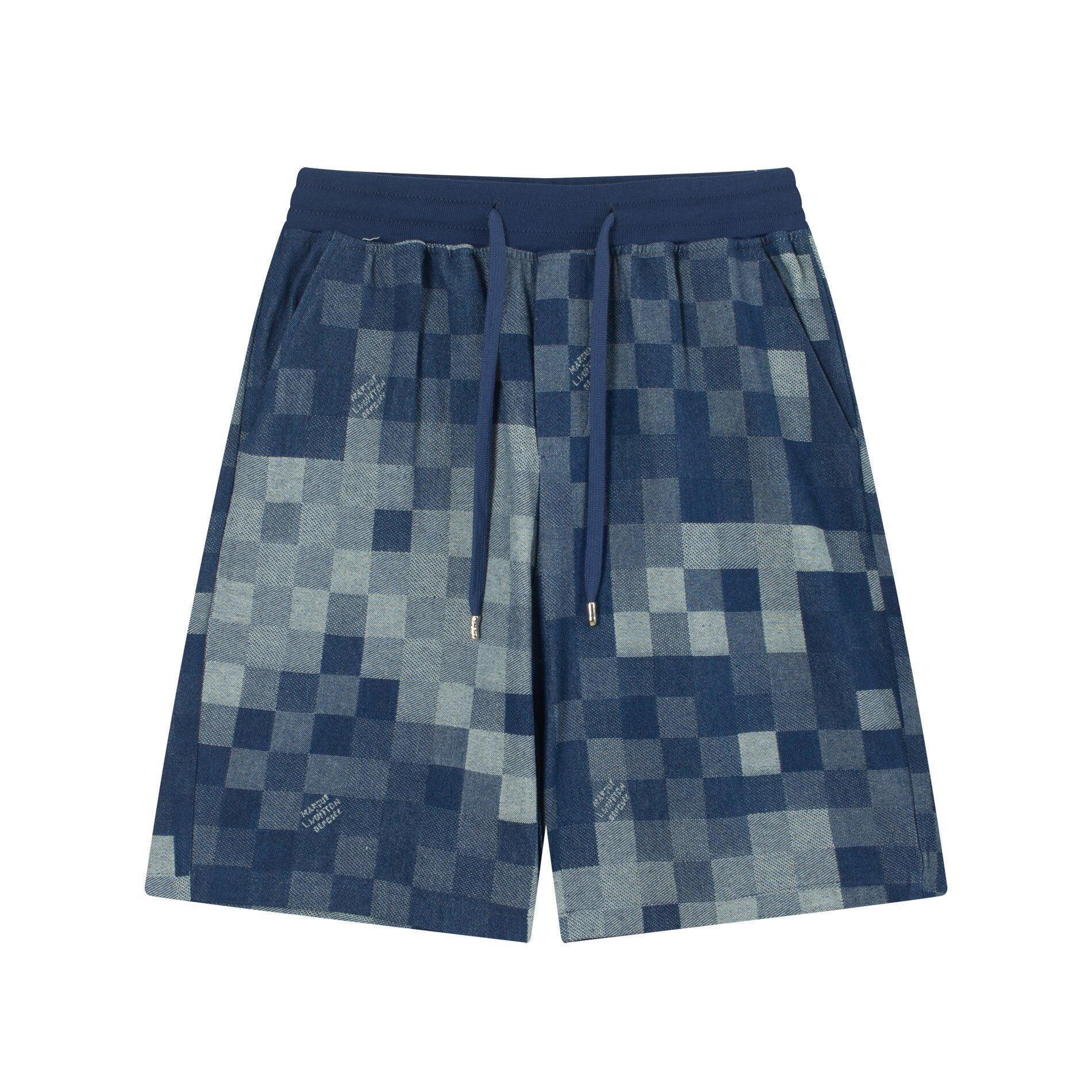 Louis Vuitton Sport Short Pant 'Blue' - Banlieue91
