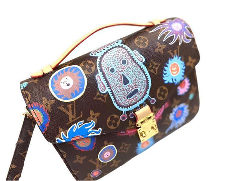 LOUIS VUITTON LV GHW Pochette Metis 2 Way Shoulder Bag Monogram Brown - Banlieue91