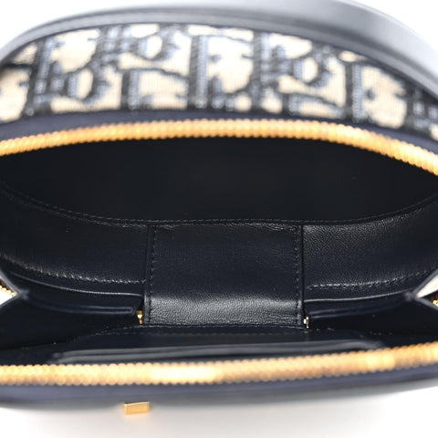 Christian Dior Signature Oval Camera Bag Calfskin with Embossed CD Signature - Banlieue91