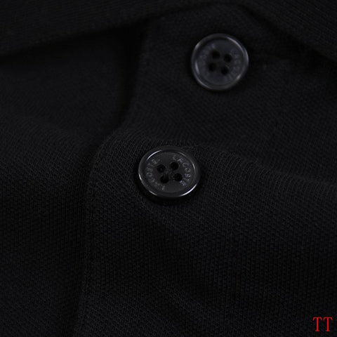 Lacoste Black T-shirt With Collar - Banlieue91