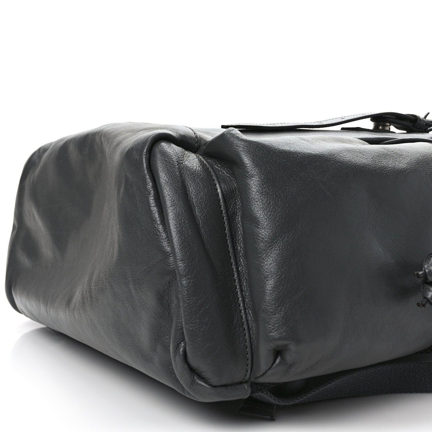 Gucci Calfskin Monochrome Double G Backpack - Banlieue91