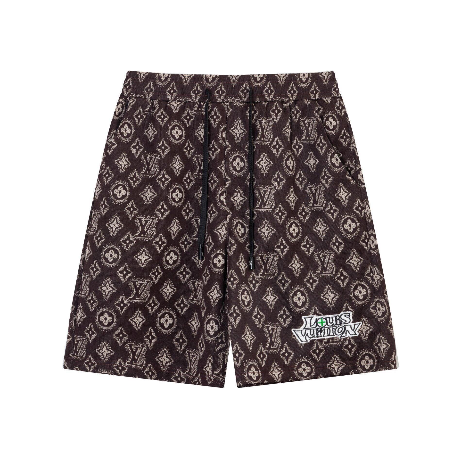 Louis Vuitton Sport Short Pant 'Brown' - Banlieue91