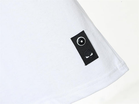 Fendi T-Shirt without Collar 'White' - Banlieue91